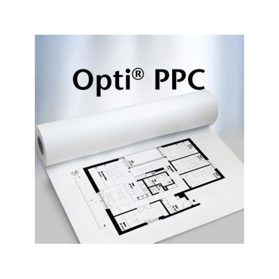 opti [Paper] Large format papier PPC 914 mm x 175 m 75 g/m² (rol 175 meter)
